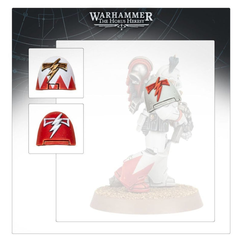White Scars MKVI Shoulder Pads (Expert Kit) (WE) – The Horus Heresy