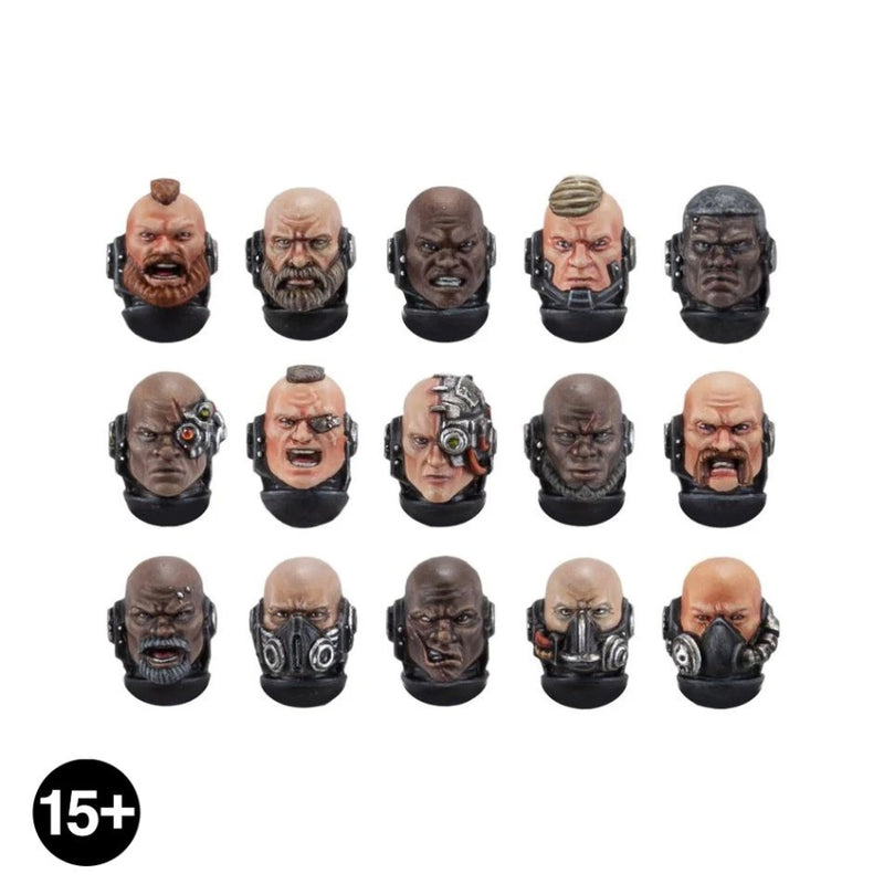 Legiones Astartes – Character Heads Upgrade Set 1 (Expert Kit) (WE) - WH40k