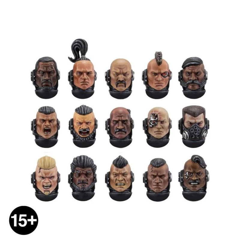 Legiones Astartes – Character Heads Upgrade Set 2 (Expert Kit) (WE) - WH40k