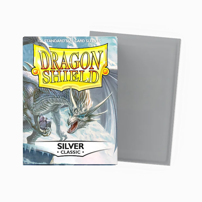 Dragon Shield Silver Classic 100 Fundas Standard