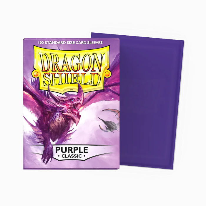 Dragon Shield Purple Classic 100 Fundas Standard