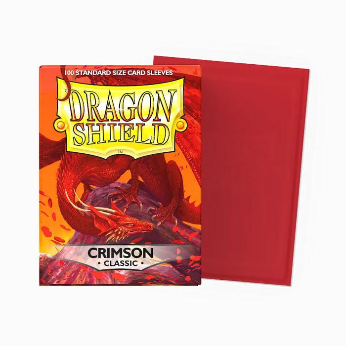 Dragon Shield Crimson Classic  100 Fundas Standard