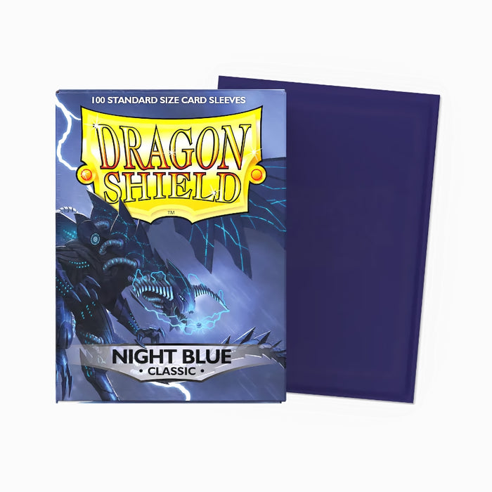 Dragon Shield Night Blue Classic 100 Fundas Standard