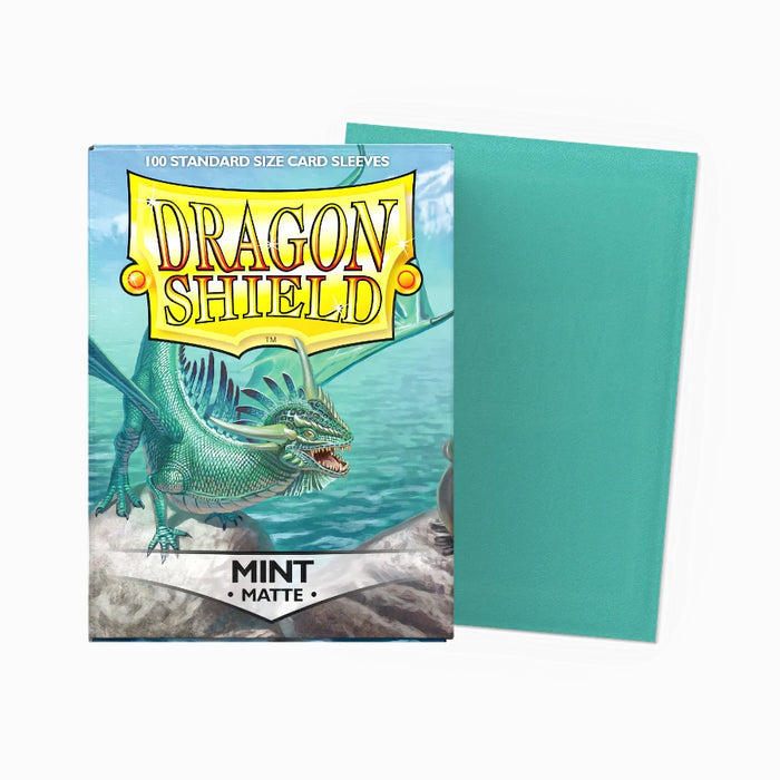 Dragon Shield Mint Matte 100 Fundas Standard
