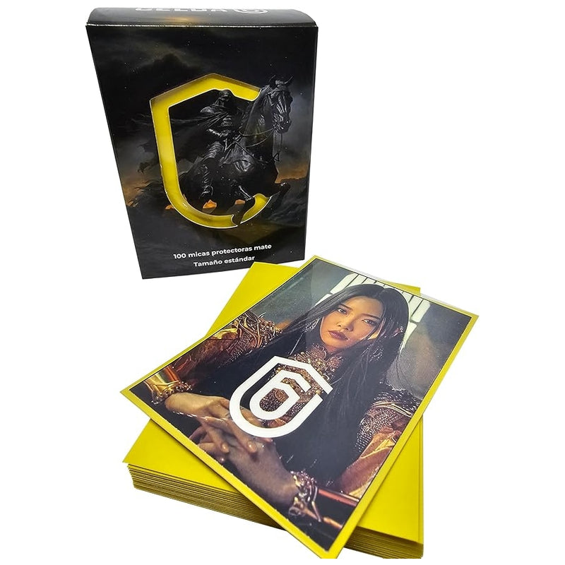 Fundas Protectoras Amarillo (100u, tamaño estándar) – Celda 6