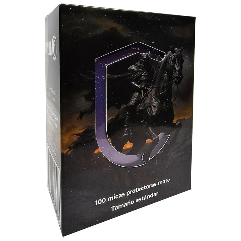 Fundas Protectoras Morado (100u, tamaño estándar) – Celda 6