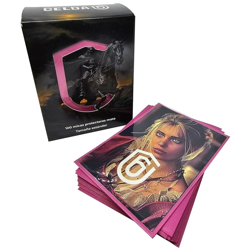 Fundas Protectoras Rosa (100u, tamaño estándar) – Celda 6