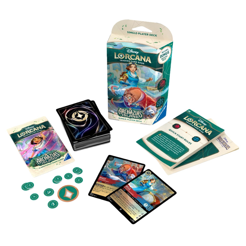 Archazia's Island: Ruby & Sapphire Starter Deck (Inglés) - Disney Lorcana
