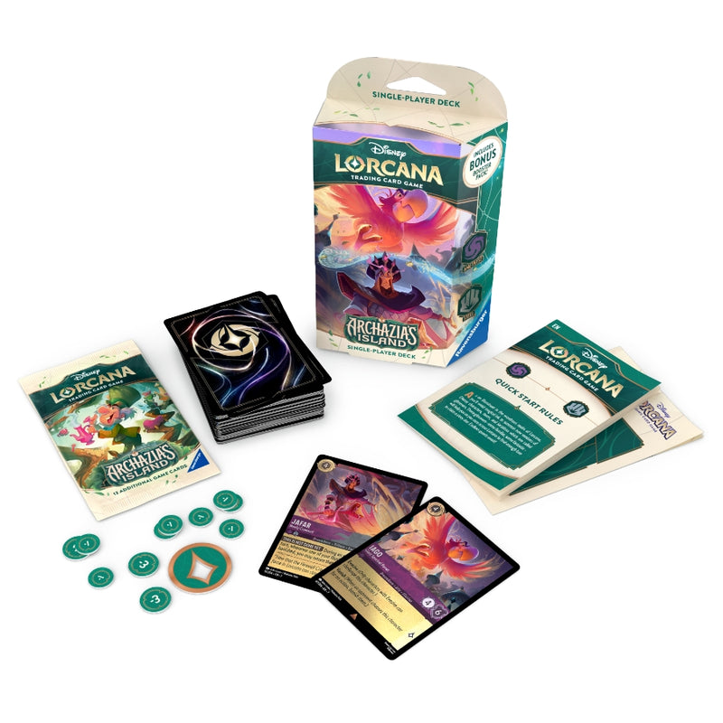 Archazia's Island: Amethyst & Steel Starter Deck (Inglés) - Disney Lorcana