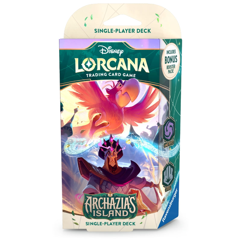 Archazia's Island: Amethyst & Steel Starter Deck (Inglés) - Disney Lorcana