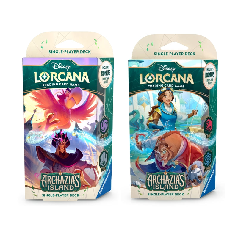 Archazia's Island: Starter Deck Set (2 Mazos) (Inglés) – Disney Lorcana