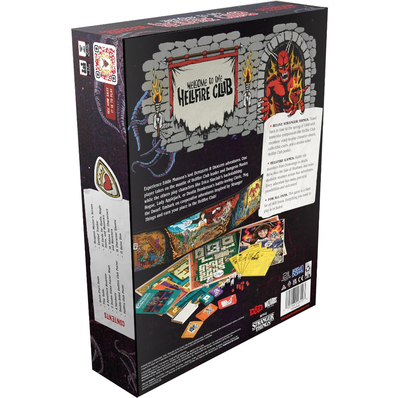 Dungeons & Dragons - Stranger Things: Welcome to The Hellfire Club (Inglés)