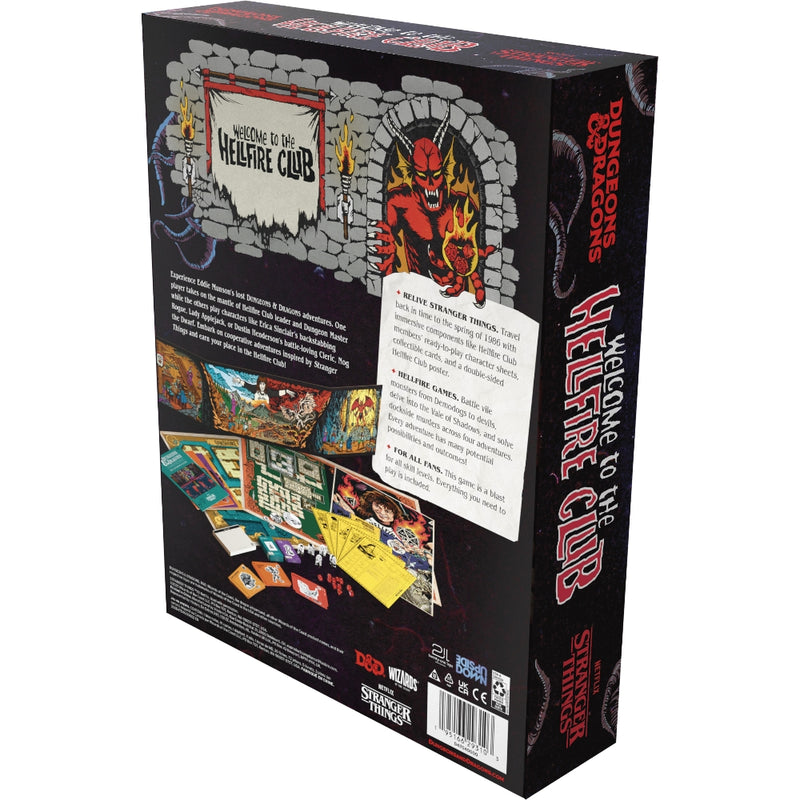 Dungeons & Dragons - Stranger Things: Welcome to The Hellfire Club (Inglés)