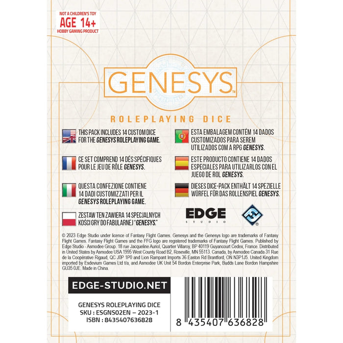 Genesys RPG: Roleplaying Dice