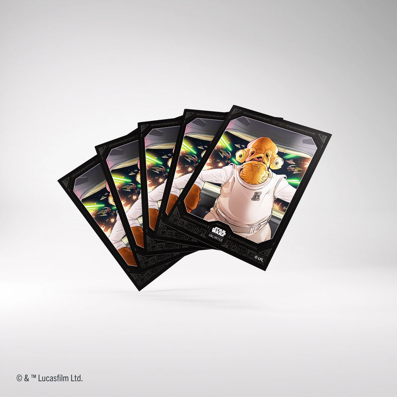 Art Sleeves – Admiral Ackbar (Inglés) – Star Wars: Unlimited