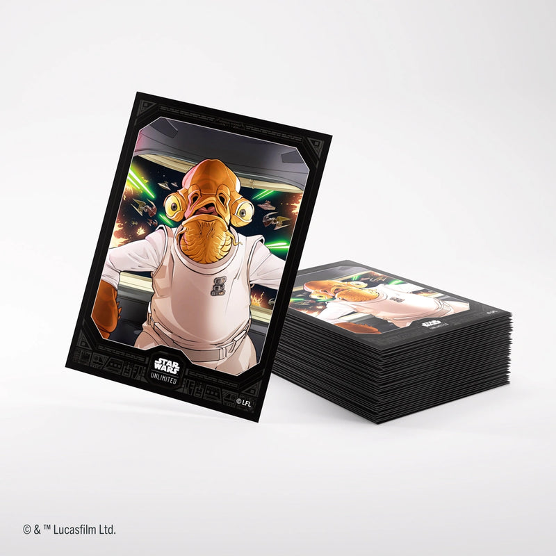 Art Sleeves – Admiral Ackbar (Inglés) – Star Wars: Unlimited