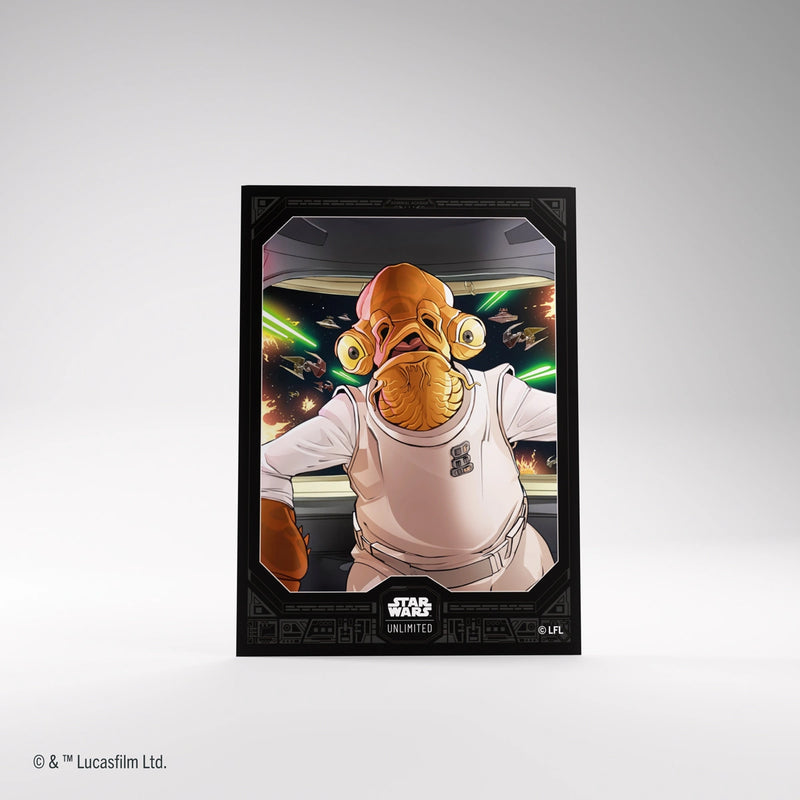 Art Sleeves – Admiral Ackbar (Inglés) – Star Wars: Unlimited