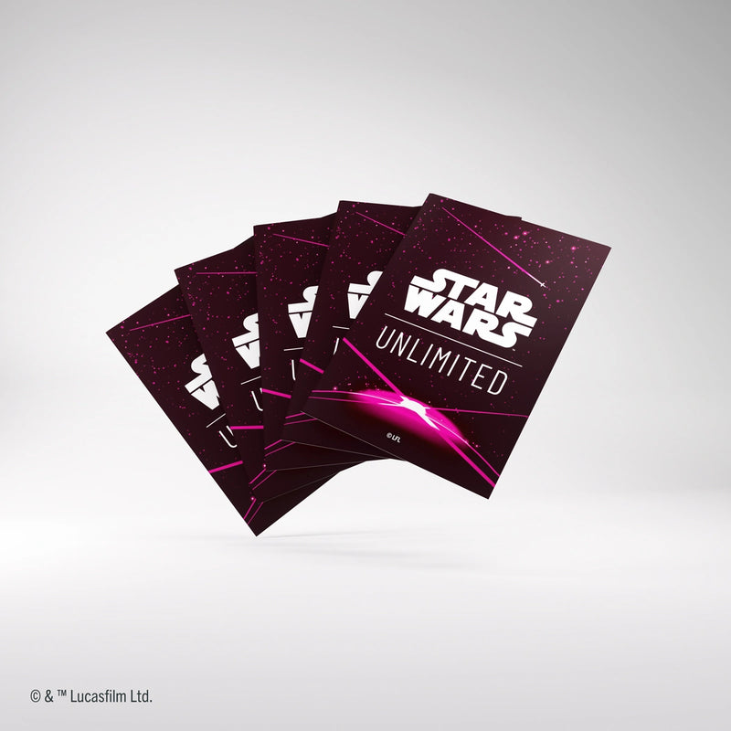 Art Sleeves – Card Back Magenta (Inglés) – Star Wars: Unlimited