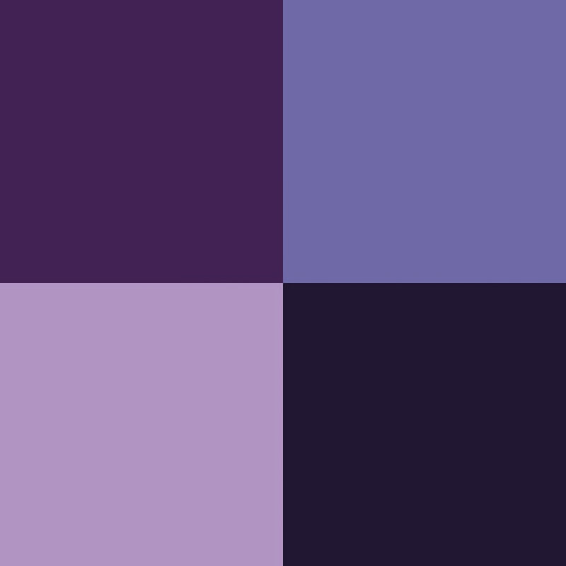 72.382 Purple Color Set (4x18ml) - Vallejo: Game Color