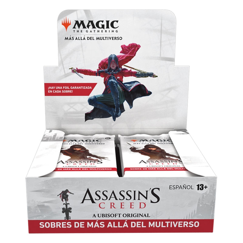 Assassin's Creed: Caja de Más Álla de Multiverso (Español) – Magic: The Gathering