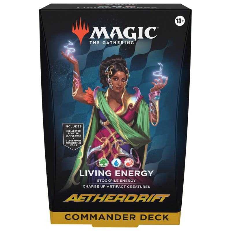 Aetherdrift - Commander Deck: Living Energy (Inglés) - Magic: The Gathering