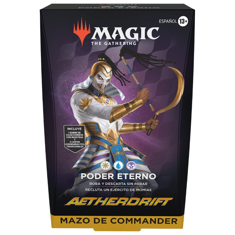 Aetherdrift - Mazo de Commander: Poder Eterno (Español) - Magic: The Gathering