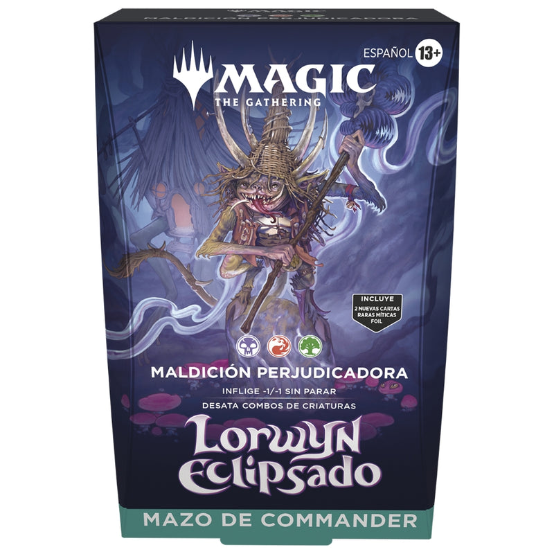 Lorwyn Eclipsado - Commander Deck: Maldición Perjudicadora (Español) - Magic: The Gathering