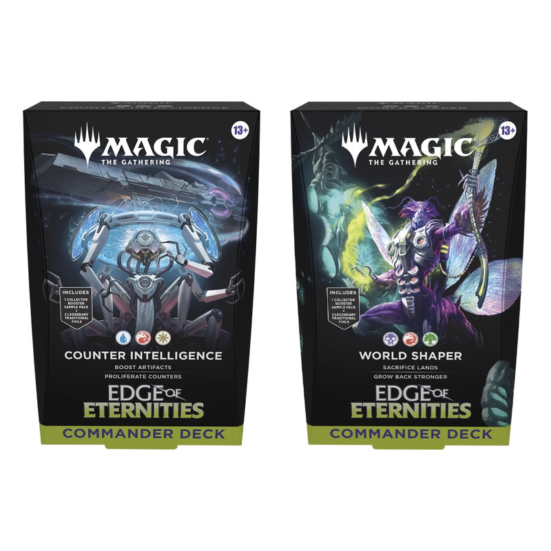 Edge of Eternities - Commander Decks Set Completo (2 Mazos) (Inglés) - Magic: The Gathering