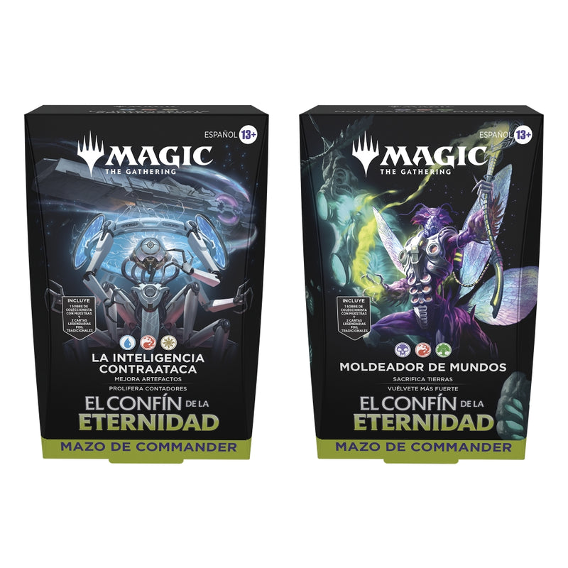 El Confín de la Eternidad - Commander Decks Set Completo (2 Mazos) (Español) - Magic: The Gathering