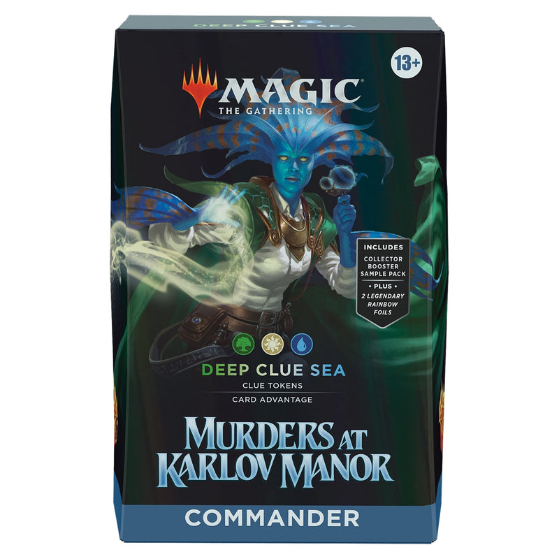 Murders at Karlov Manor – Commander Deck: Deep Clue Sea (Inglés) – Magic: The Gathering