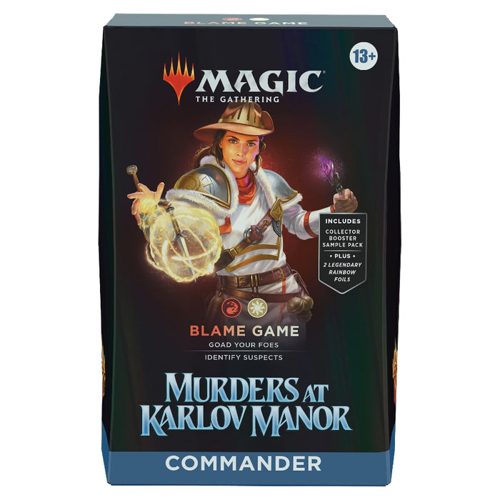 Murders at Karlov Manor Commander Deck - Blame Game - Magic: The Gathering