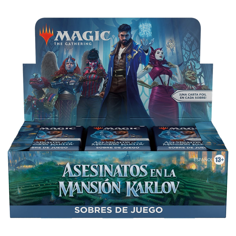 Asesinatos en la Mansión Karlov: Caja de Sobre de Juego - Magic: The Gathering