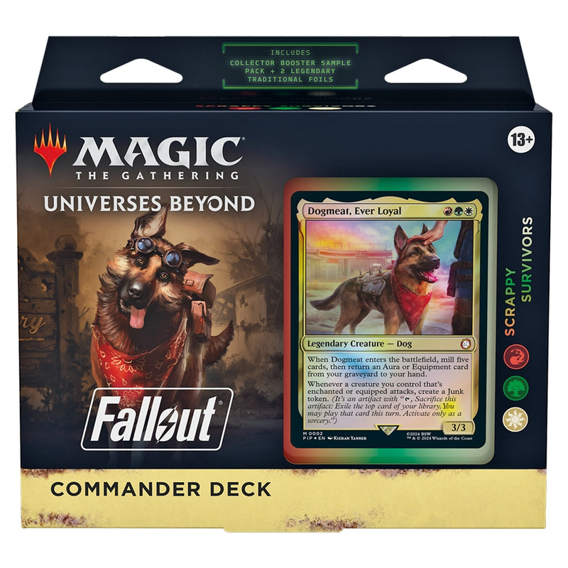 Fallout - Commander Deck: Scrappy Survivors (Inglés) - Magic The Gathering