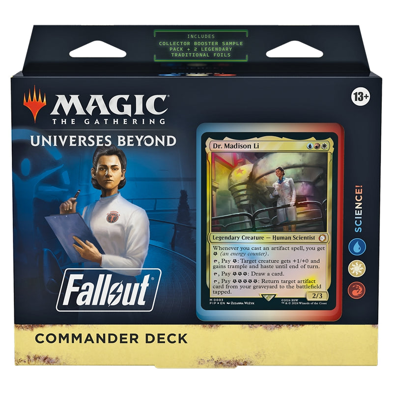 Fallout – Commander Deck: Science! (Inglés) – Magic: The Gathering