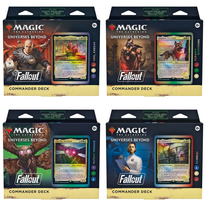 Fallout - Commander Deck Case (English) - Magic The Gathering