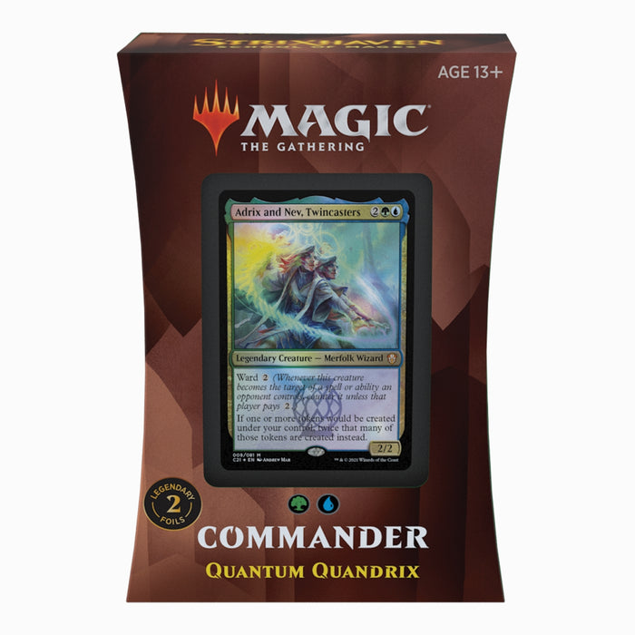 Strixhaven: School of Mages - Commander Deck: Quantum Quandrix (English) - Magic The Gathering