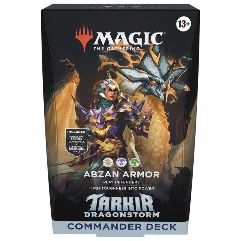 Tarkir: Dragonstorm - Mazo de Commander: Abzan Armor (Inglés) - Magic: The Gathering