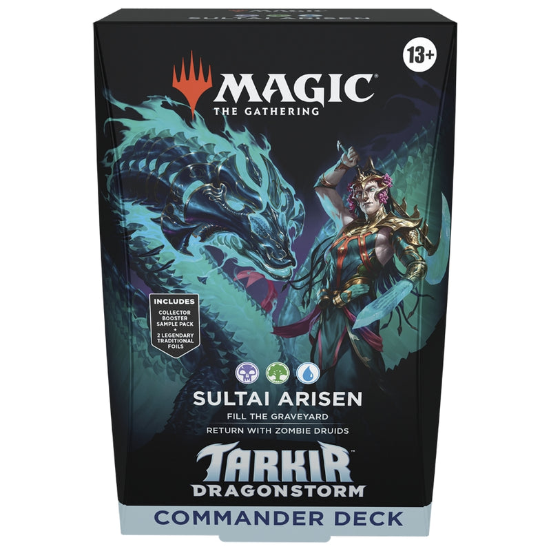 Tarkir: Dragonstorm - Mazo de Commander: Sultai Arisen (Inglés) - Magic: The Gathering