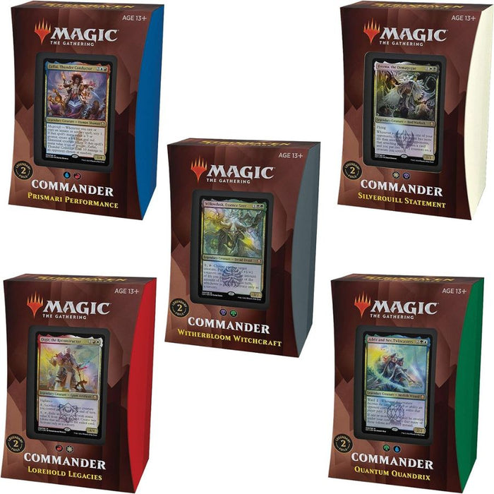 Strixhaven: School of Mages - Commander Deck Case (English) - Magic: The Gathering