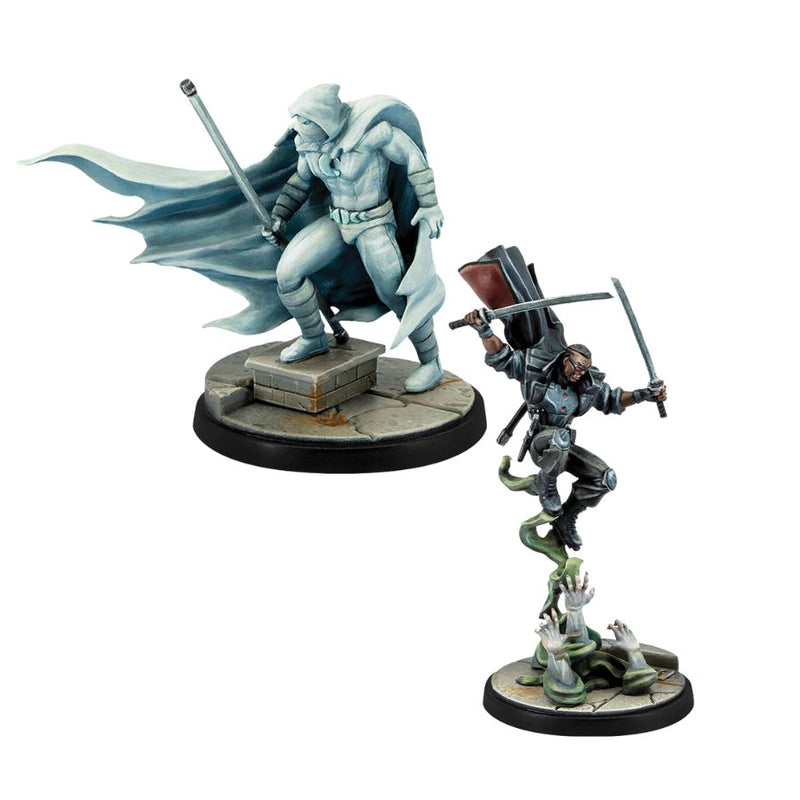 Blade and Moon Knight - Marvel: Crisis Protocol