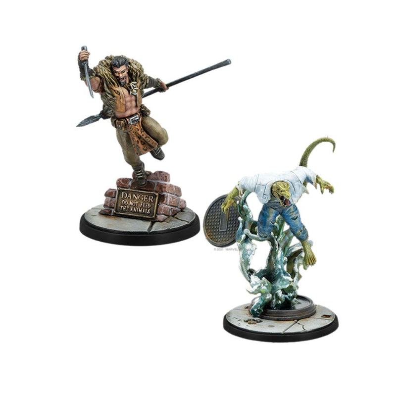 Lizard and Kraven - Marvel: Crisis Protocol
