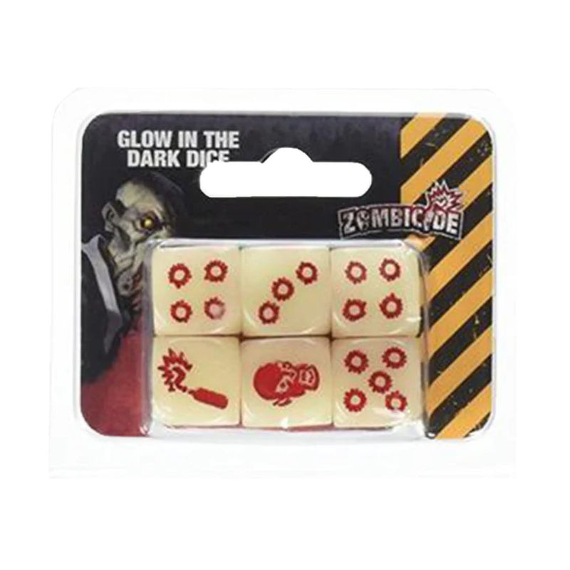 Zombicide: Glow in the Dark Dice Set (6)