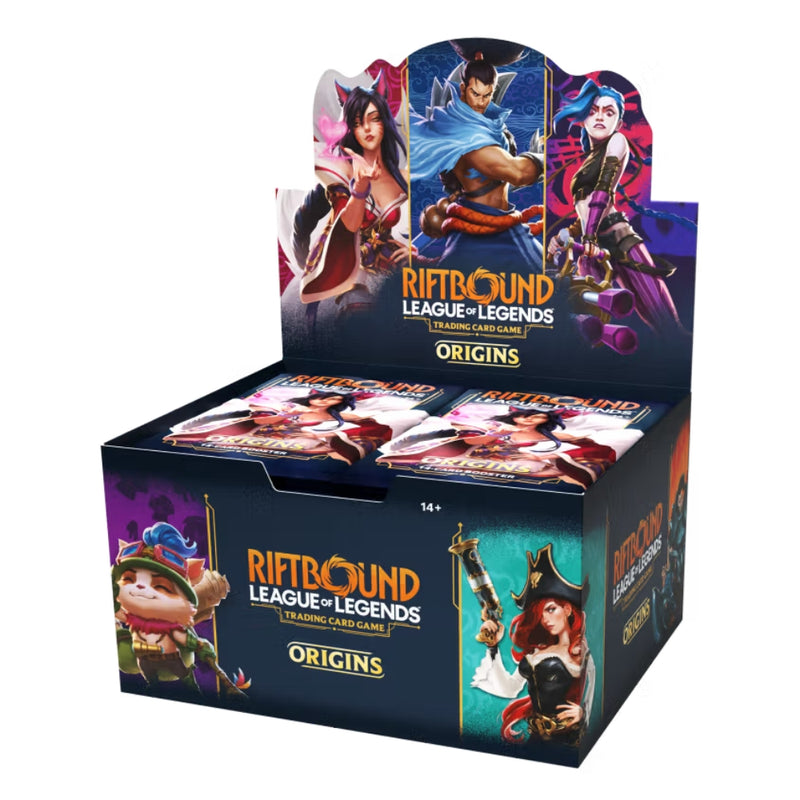 Origins Booster Box (Inglés) – Riftbound LOL TCG