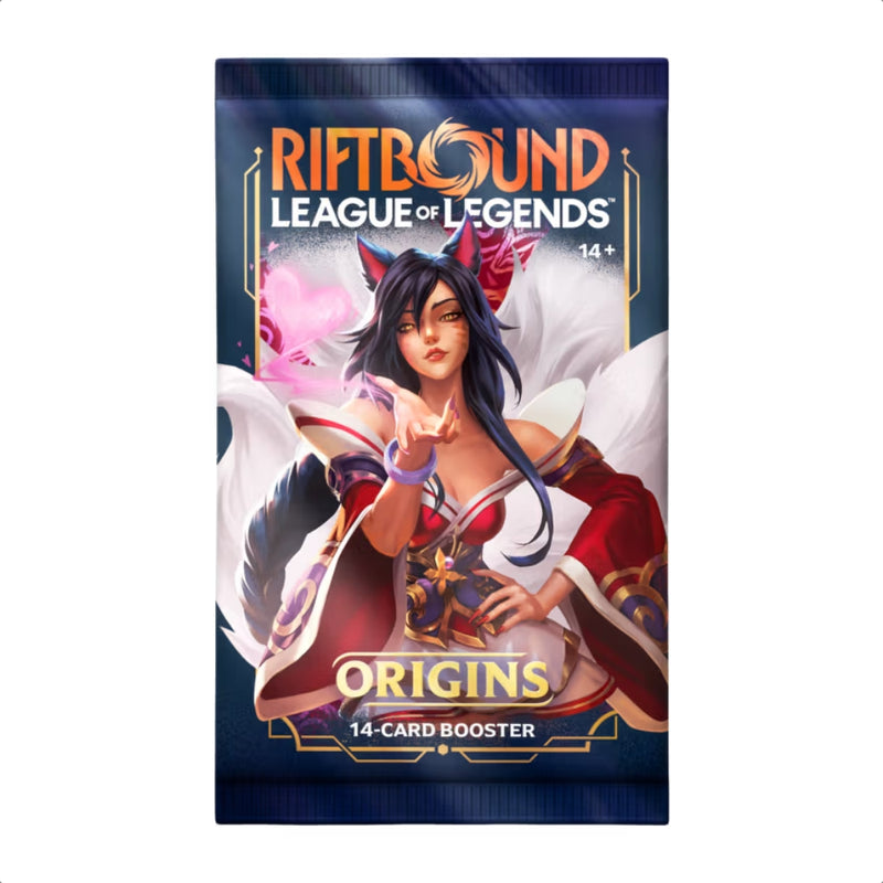 Origins Booster Pack (Inglés) – Riftbound LOL TCG