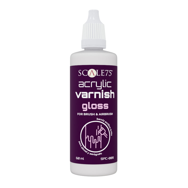 Acrylic Varnish: Gloss (60ml) – Scale75: Complementos