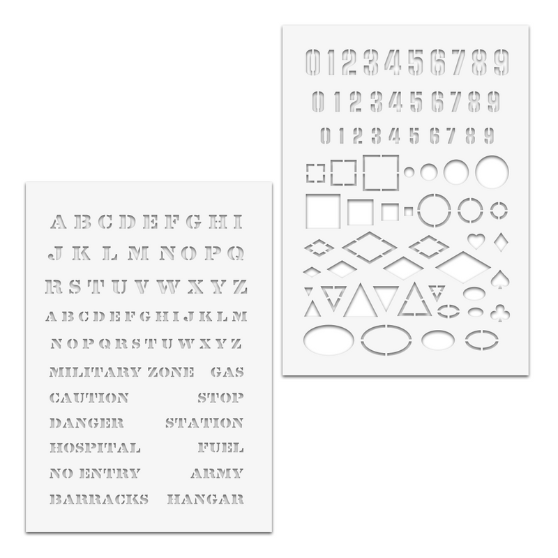 Stencils (10x) – Scale75: Complementos