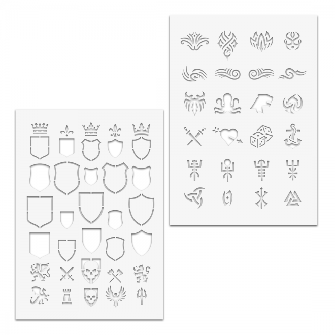 Stencils (10x) – Scale75: Complementos
