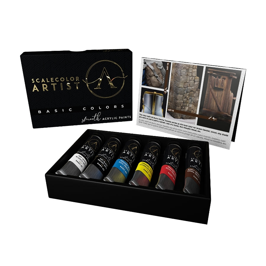 Scalecolor Artist: Basic Colors - Scale75: Set de Pinturas — RedQueen.mx