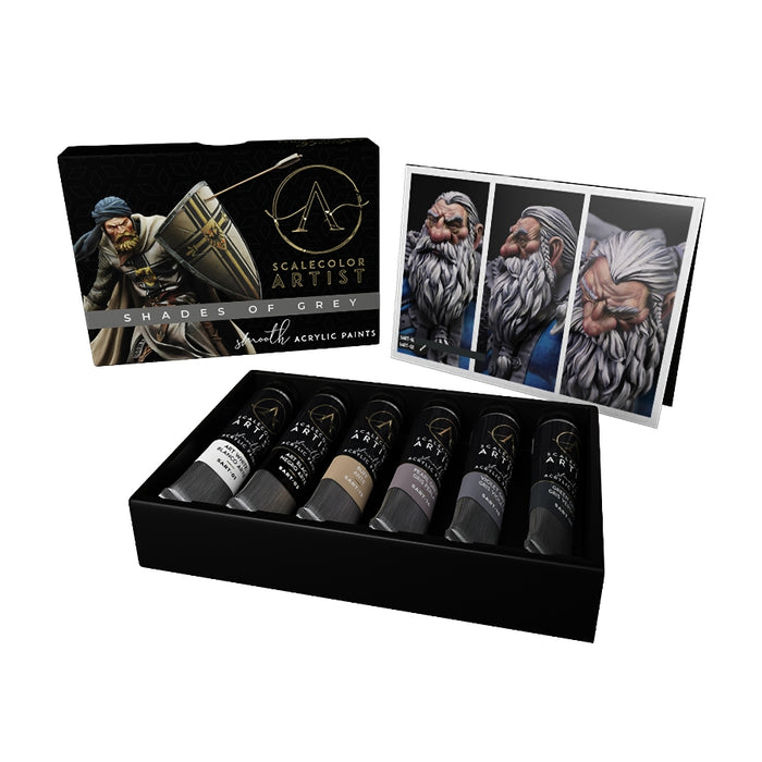 Shades of Grey - Scale75: Scalecolor Artis Paint Set