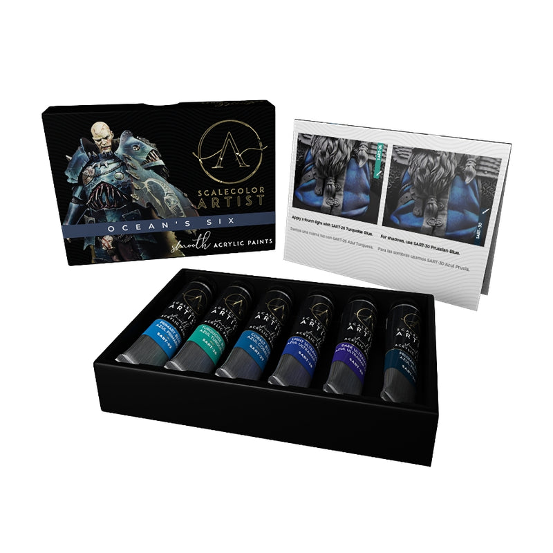 Scalecolor Artist: Ocean's Six - Scale75: Set de Pinturas